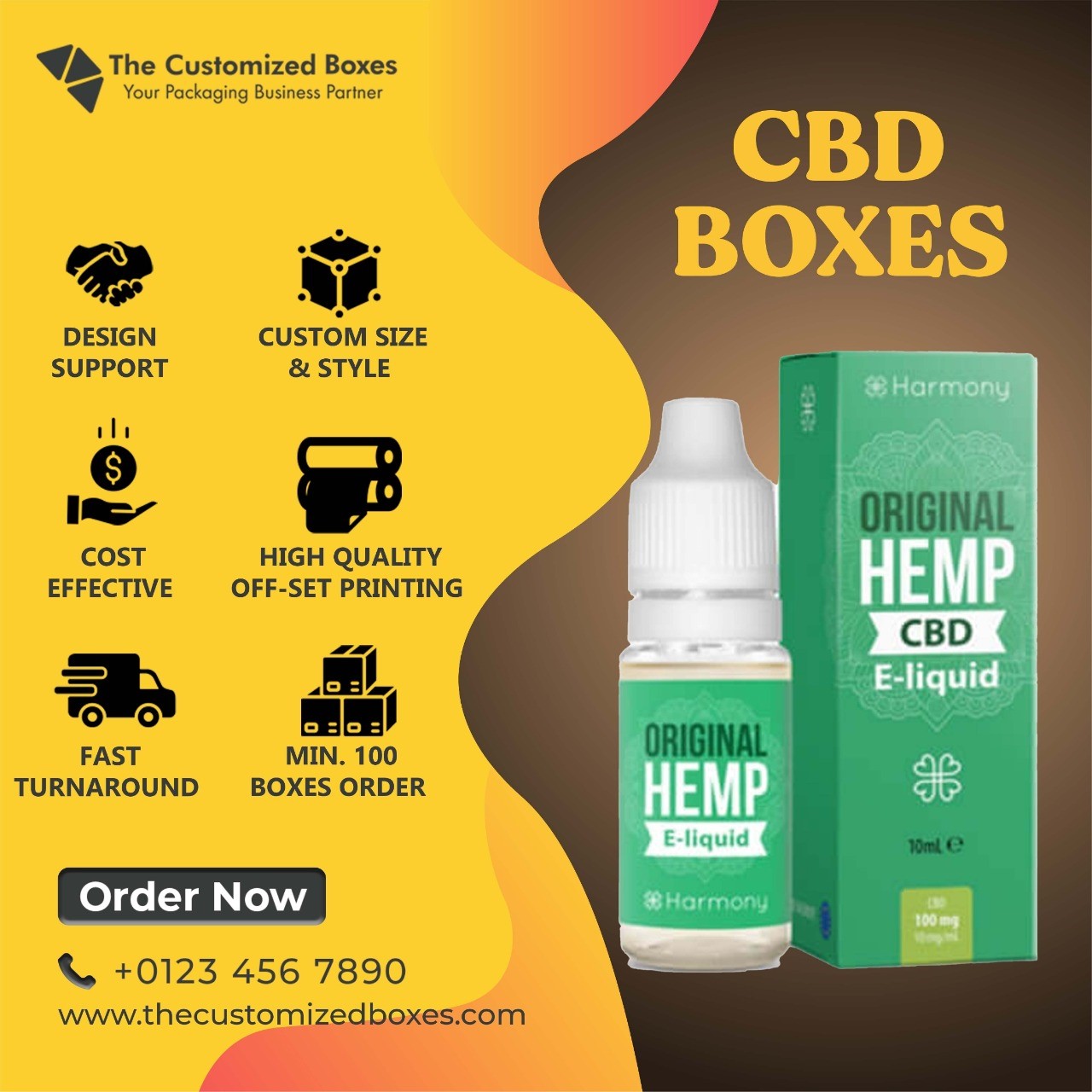 Custom CBD boxes